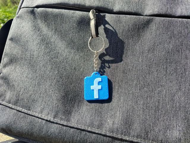 Brelok NFC z Logo Facebooka