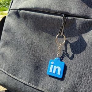 Brelok NFC z Logo LinkedIn