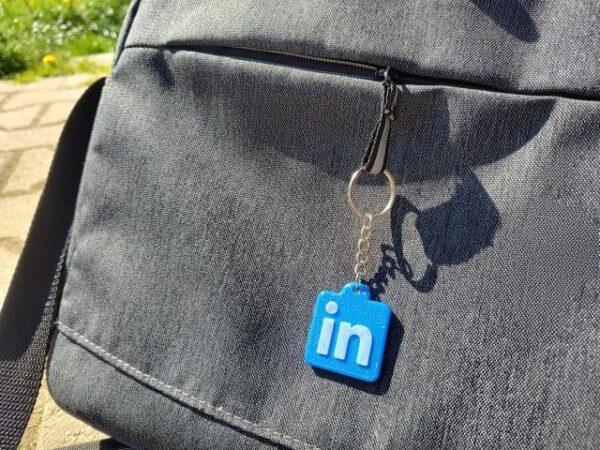 Brelok NFC z Logo LinkedIn
