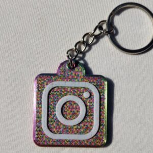 Brelok NFC z logo Instagram