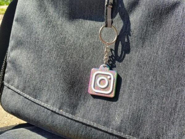 Brelok NFC z logo Instagram - obrazek 2