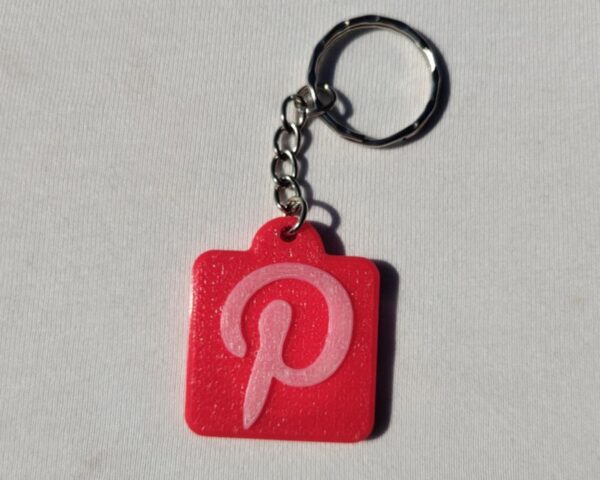 Brelok NFC z Logo Pinterest