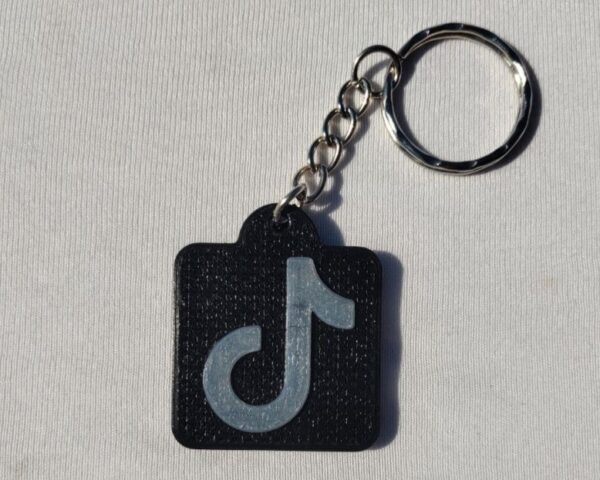Brelok NFC z Logo TikTok