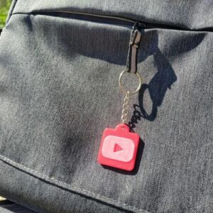 Brelok NFC z Logo YouTube