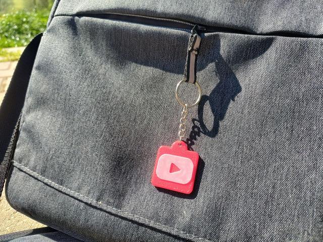 Brelok NFC z Logo YouTube
